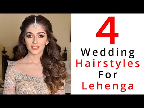 Top 60 Bun Hairstyles for Lehenga and Wedding (2022) - Tips and Beauty |  Loose bun hairstyles, Lehenga hairstyles, Side bun hairstyles