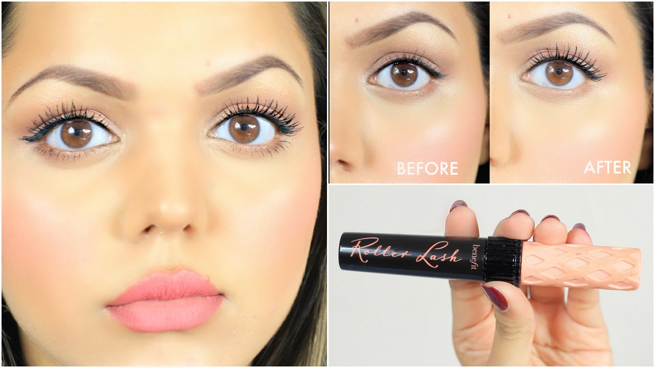 BENEFIT ROLLER LASH REVIEW & DEMO | KIRAN KHAN
