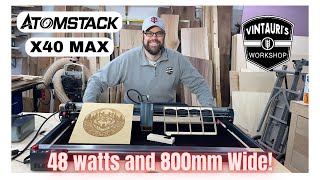 Atomstack X40 Max Review - Perfect for my Model Airplane Builds!