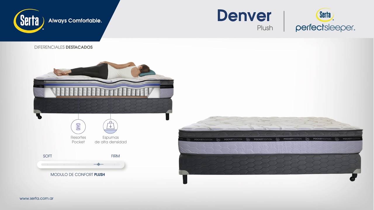 SommierCenter Serta Denver YouTube