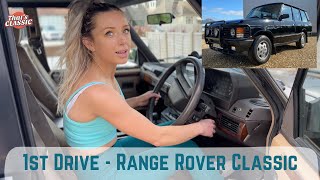 1st Drive in a Range Rover Classic - 