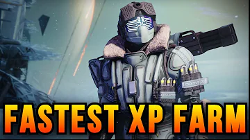 Fastest XP Farm In Destiny 2: 100,000 XP Every 15 - 20 Minutes