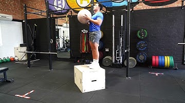 Box Step Up with Medicine Ball | Lunge | Strength and Conditioning Exercises