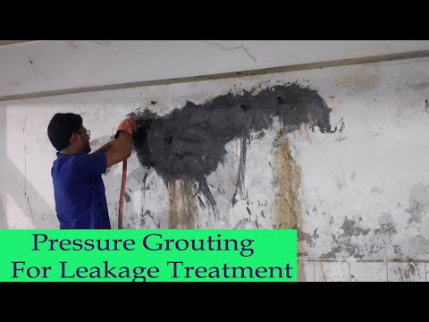 How to Repair Leakage | Pressure Grouting Injection Treatment