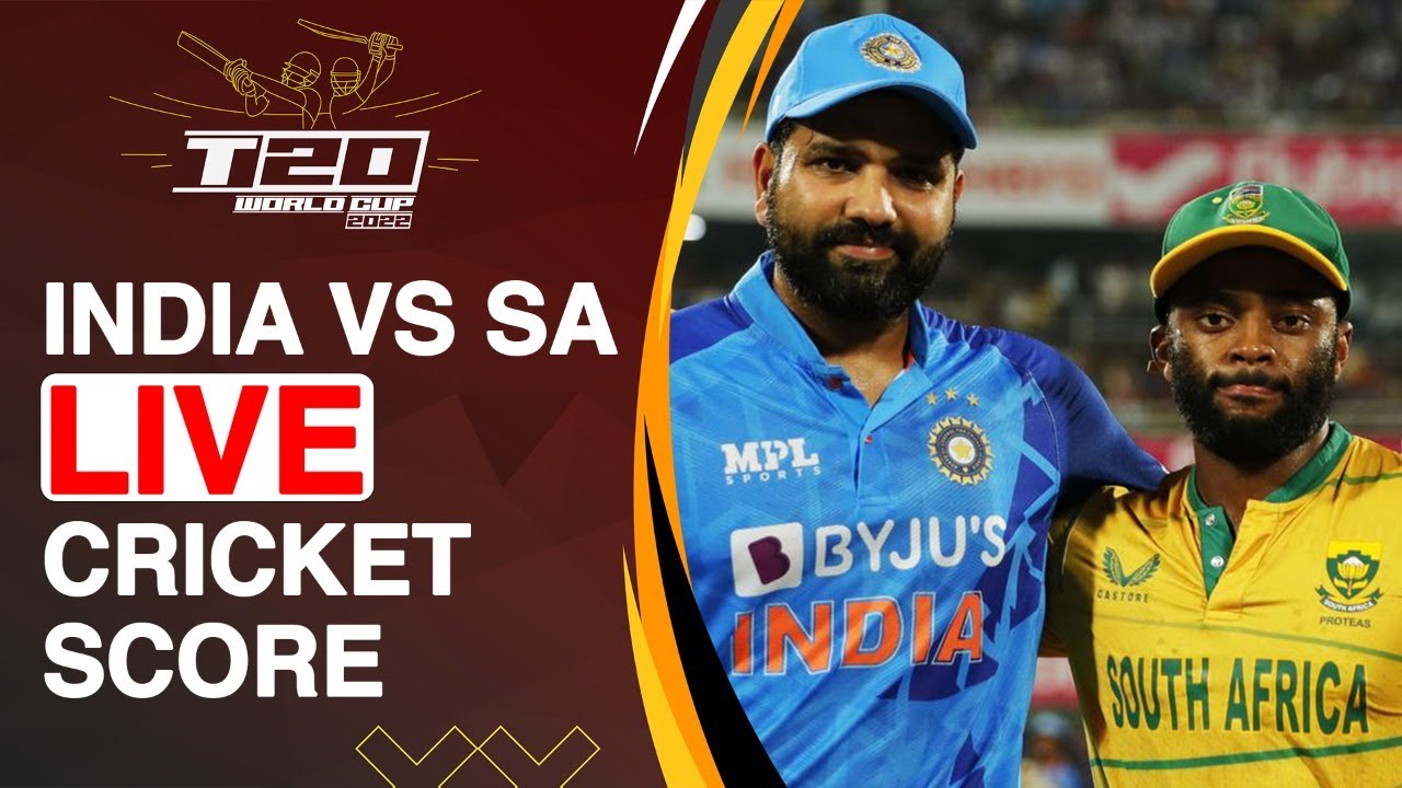 LIVE, INDvsSA T20 World Cup India vs South Africa Live score, Commentary, Updates, Analysis