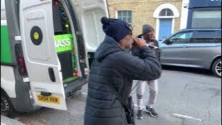 Homebass van with The Ragga Twins in London !