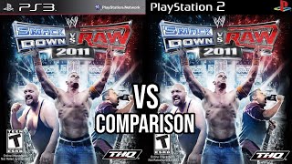 Smackdown VS Raw 2011 PS3 Vs PS2