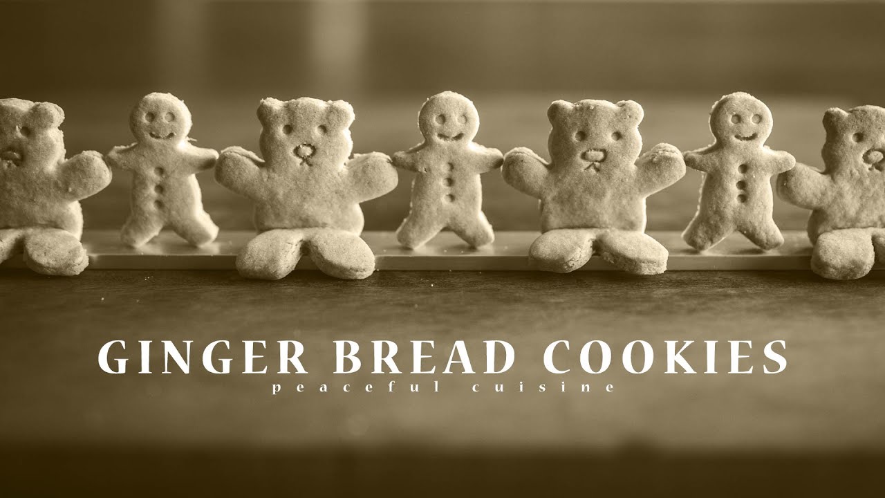 ⁣[No Music] How to make Ginger Bread Cookies