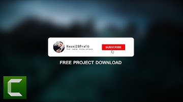 Camtasia Project | Free Subscribe Button   Intro/Outro Video