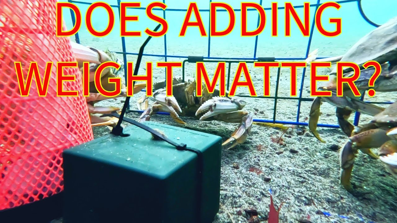 Do you need to add weight to your crab pots?