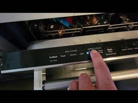 How to use a KitchenAid dishwasher with top controls