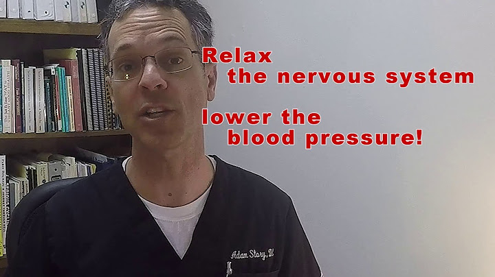 How to lower blood pressure immediately for test