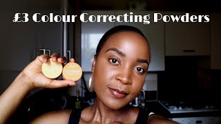 £3 Colour Correcting Powders!|Affordable Drugstore Powders For Setting Your Concealer