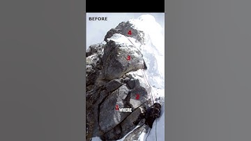 The Hillary Step COLLAPSED on Mount Everest?  #everest #mountains