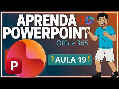 CURSO POWERPOINT AULA 19 TUTORIAL DESIGNER | OFFICE 365