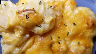Creamy Cheesy Scalloped Potatoes Recipe!!! How to make Rich Cheesy   Au Gratin Potatoes