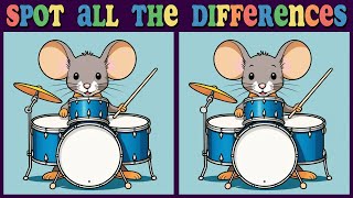 Spot the 3 differences  Witty puzzles to find the differences 105