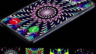 Call screen colour show............