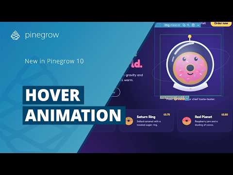 Add a CSS Hover Animation with One AI Prompt | Pinegrow 10