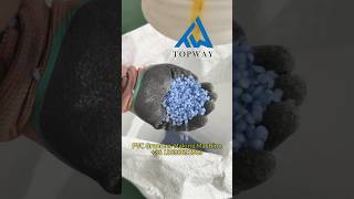 PVC Hot Cutting Pelletizer Recycle Plastic Granulator PVC Granules #plastic #recycle #machine #pvc