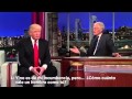 Letterman y Donald Trump hablan de Carlos Slim