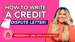 Information How to Write a Credit Dispute Letter! Credit Repair! Delete a Collection! Delete Negative Accounts! Update
