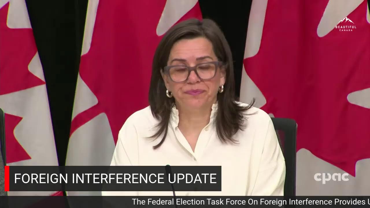 Security Task Force Gives Election Interference Update - April 21, 2025