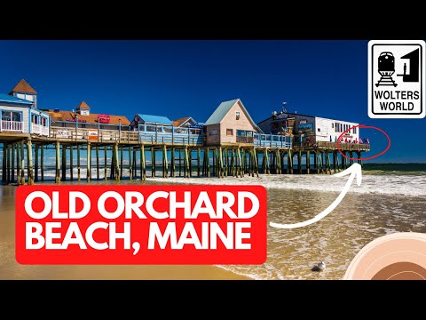 Vídeo: Old Orchard Beach é a melhor e maior do Maine