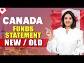 CANADA FUNDS STATEMENT NEW/OLD | STUDY VISA UPDATES 2025 |  USA CANADA UK | THE VISA OFFIC