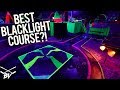 THE BEST BLACKLIGHT MINI GOLF COURSE EVER?! BACK TO BACK MINI GOLF HOLE IN ONE!