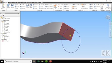 Inventor - Hướng dẫn lệnh quét tạo đối tượng 3D - SWEPT INTERSECT