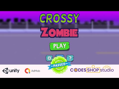 Crossy Zombie game | Zombie | 100% tested unity source code