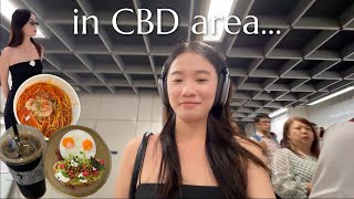 How my FIRST WEEK back AT WORK went *affordable corporate worker in cbd singapore* 陪我去上班 [VLOG]