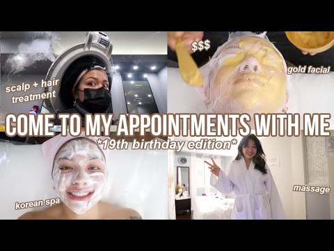 $1000 GLOW UP FOR MY 19TH BIRTHDAY *expensive spa day* | vlogmas day 4