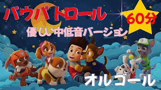 【パウパトロール　オルゴール/中低音バージョン】赤ちゃんが眠る　パウパト　１時間連続　pawpatrol　寝かしつけ screenshot 2