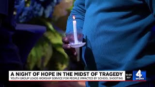 A night of hope in the midst of tragedy