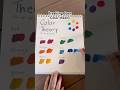 How to use color theory with oil pastels #oilpastel #colortheory #arttutorial #coloring