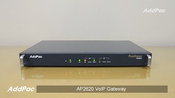 AP2620 VoIP Gateway(VoIP 게이트웨이) | AddPac