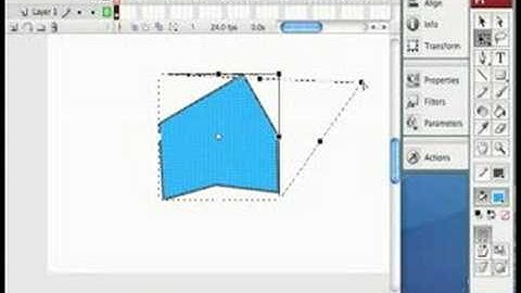 Adobe Flash Tools : Flash Tools: Distort Tool