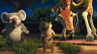 Sansão Fala Para O Benny E Os Outros Que Ele Vai Sair Do Zoológico Pelo Ryan Selvagem 2006 Dub