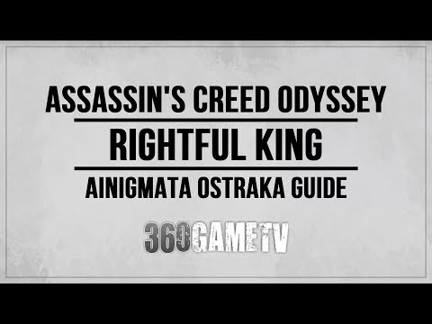 Video: Assassin's Creed Odyssey - Rightful King, Kartlägga Gåtlösningar Och Var Man Hittar Paidiskoi Camp, Altar Of Dioskouri Tabletter