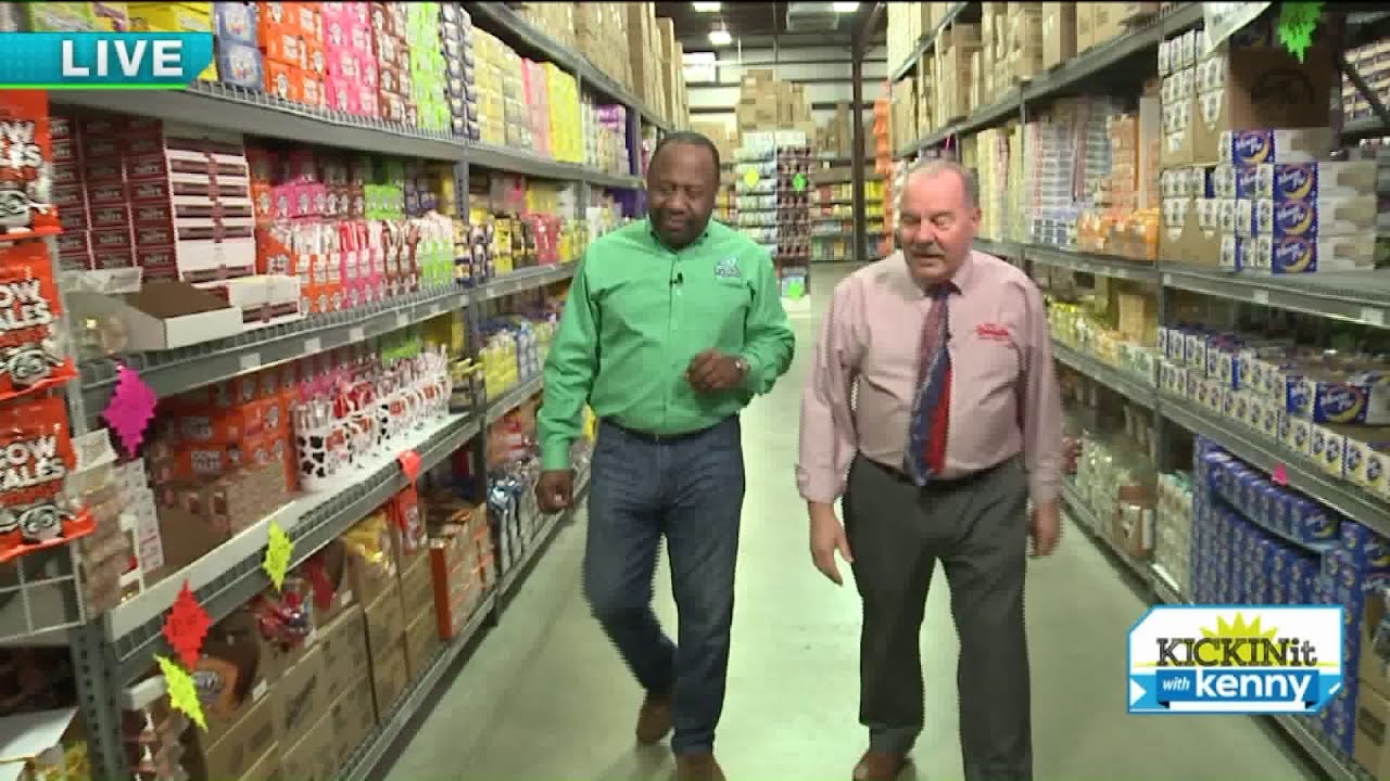 Kenny is in candy heaven at b.a. Sweetie Candy Company YouTube