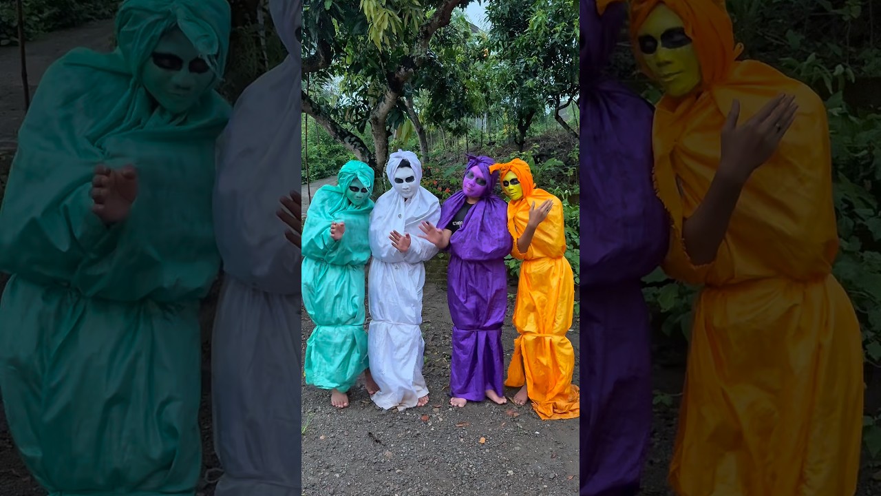 Keseruan Pocong Main Petak Umpet 🤣 #lucu #viral #funny #comedy