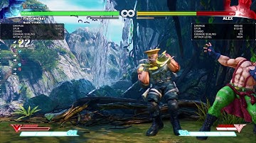 SFV S2.5 - Guile combo that only works on Alex #2