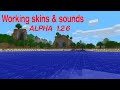 Patching Minecraft Alpha 1.2.6 (playing pack.png) (Working skin, sounds, and fixes!)