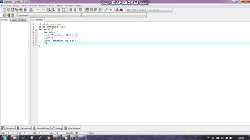 Tutorial Dev C++ Cara membuat Program Penjumlahan menggunakan Dev C++