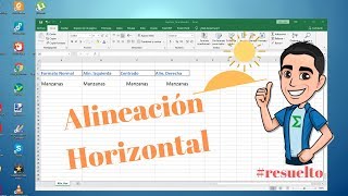 Horizontal Alignment of Excel Cells!