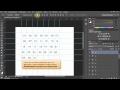 Adobe Photoshop CS6. Календарь. Часть 1 - Календарная сетка