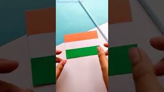 Flag making | Indian Independence Day Flag | Indian Flag making | #India #flag |#Shorts screenshot 3