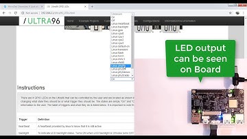 Ultra96 FPGA First Boot Up & GPIO Control